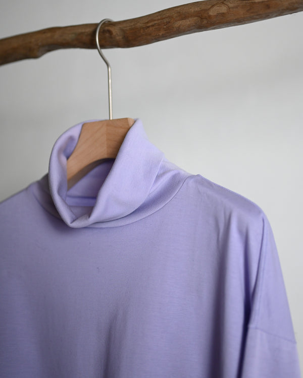 SAN JOAQUIN CTTN HIGH NECK P/O, purple