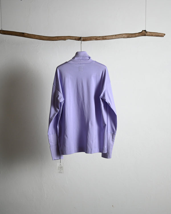 SAN JOAQUIN CTTN HIGH NECK P/O, purple