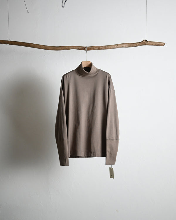 SAN JOAQUIN CTTN HIGH NECK P/O, beige