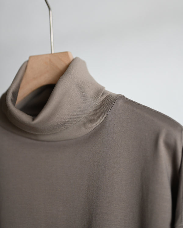 SAN JOAQUIN CTTN HIGH NECK P/O, beige