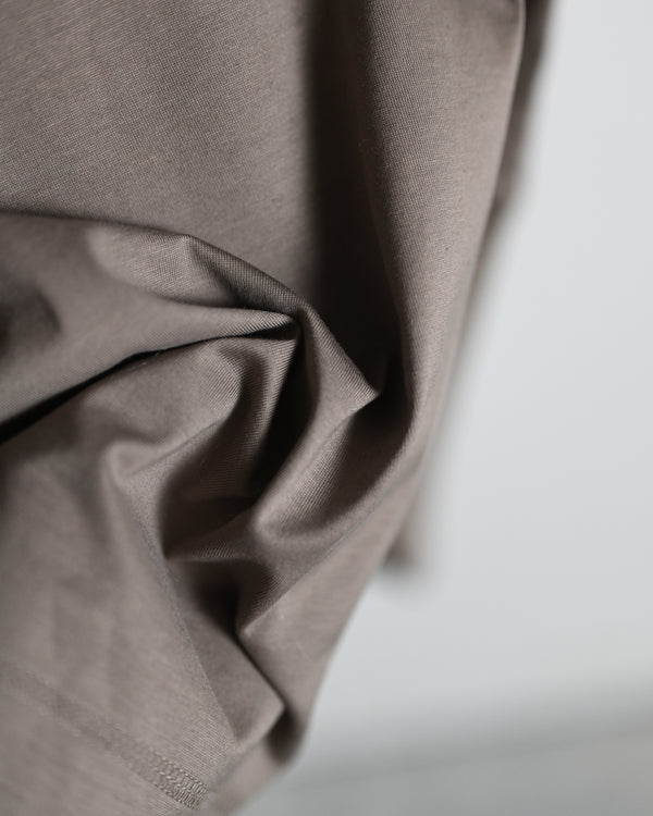 SAN JOAQUIN CTTN HIGH NECK P/O, beige