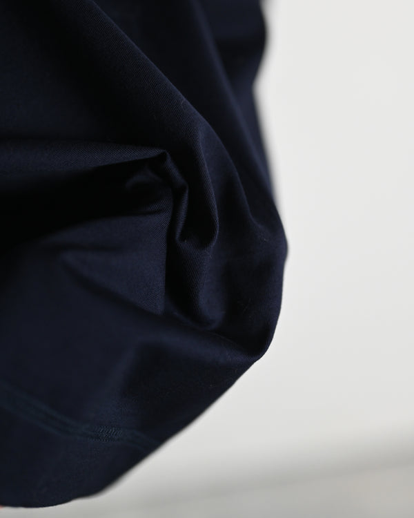 SAN JOAQUIN CTTN HIGH NECK P/O, navy