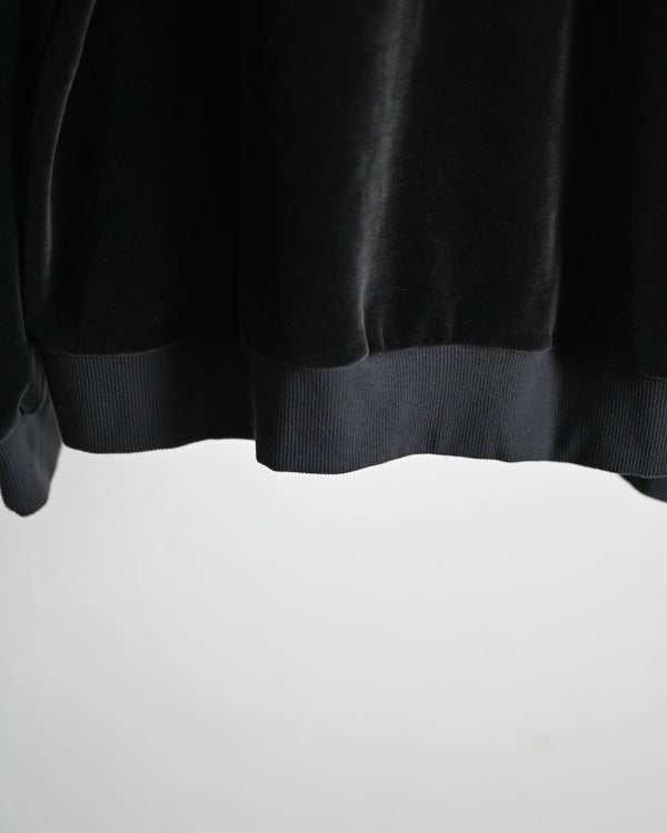 HIGH NECK ZIP UP PULLOVER