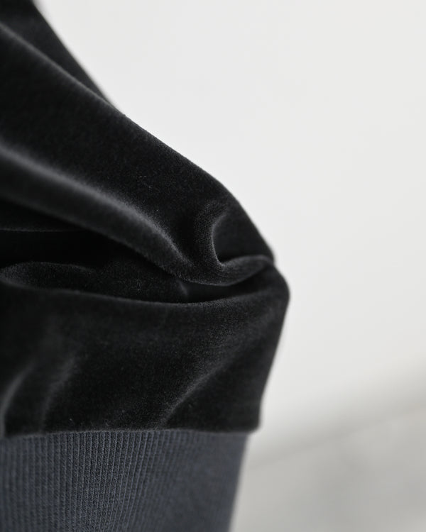 HIGH NECK ZIP UP PULLOVER