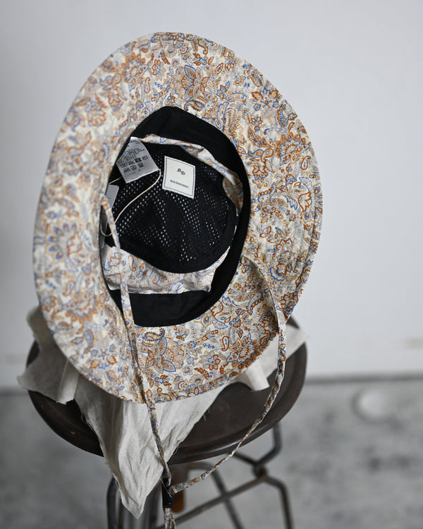 PAISLEY SAFARI HAT, beige