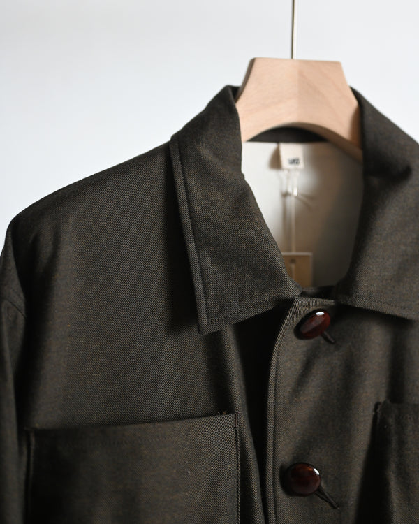 sotogi fatigue jacket, brown