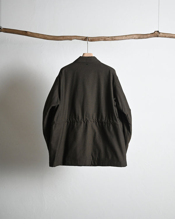 sotogi fatigue jacket, brown