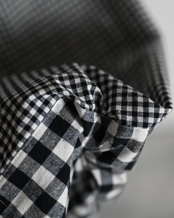 GINGHAM CHECK RELAX EASY PANTS