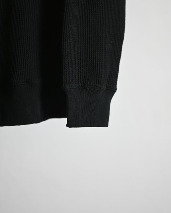 EX WAFFLE PIN TUCK TURTLE NECK PO