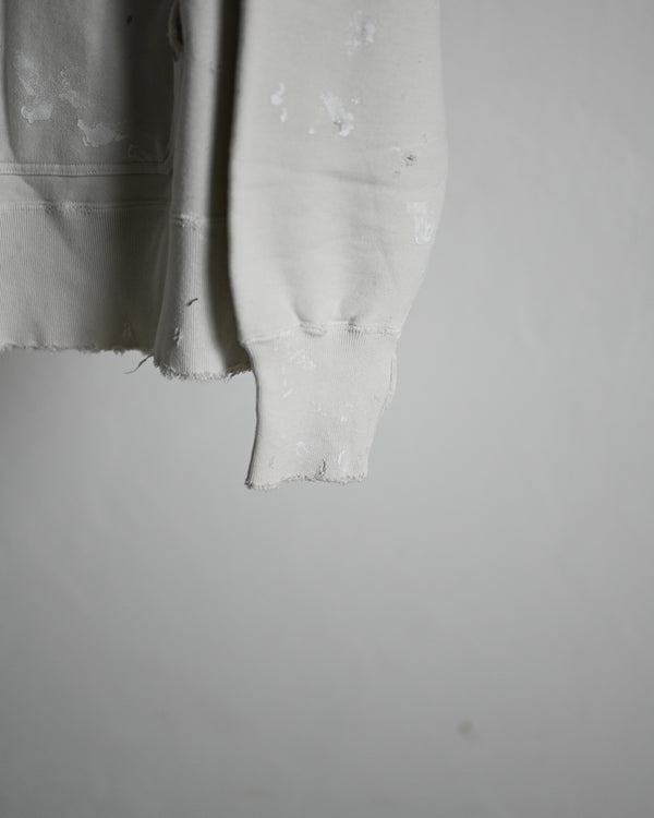 HOODIE CUTOFF CRASH SWEAT SHIRT, 2colors