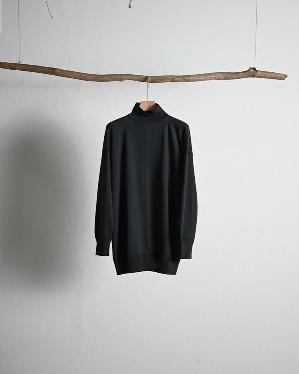 INTERLOCK / MIL MOCK NECK LONG SLEEVE