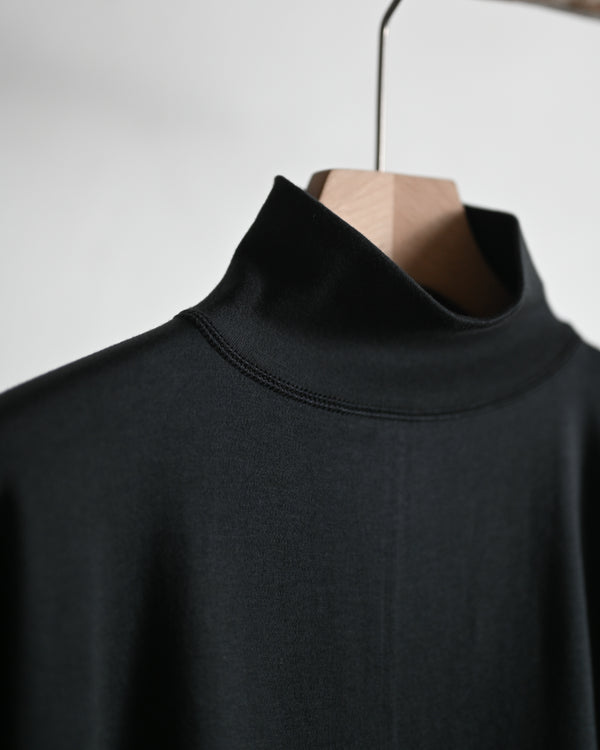 INTERLOCK / MIL MOCK NECK LONG SLEEVE