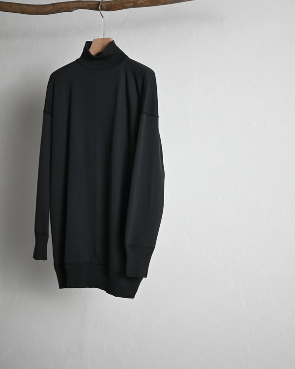 INTERLOCK / MIL MOCK NECK LONG SLEEVE