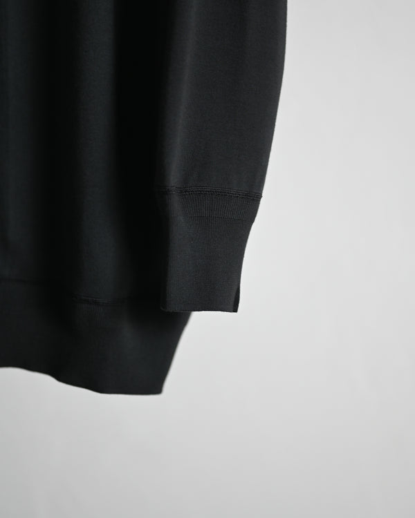 INTERLOCK / MIL MOCK NECK LONG SLEEVE