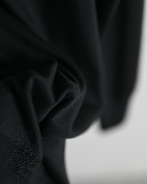 INTERLOCK / MIL MOCK NECK LONG SLEEVE