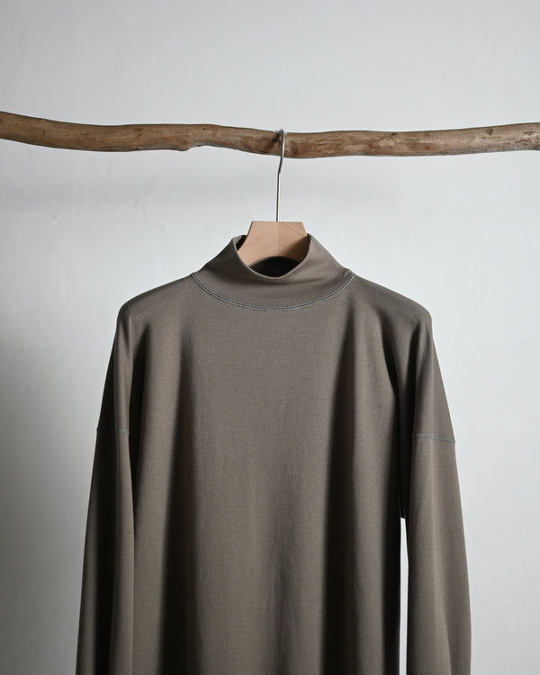 INTERLOCK / MIL MOCK NECK LONG SLEEVE