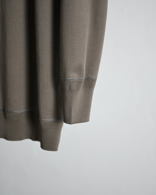 INTERLOCK / MIL MOCK NECK LONG SLEEVE