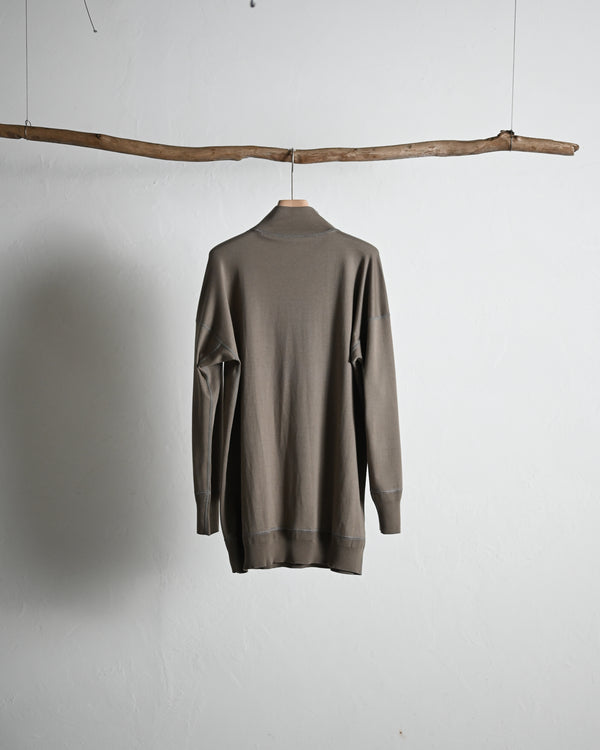 INTERLOCK / MIL MOCK NECK LONG SLEEVE