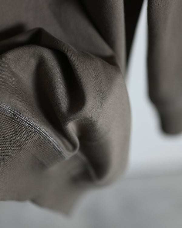 INTERLOCK / MIL MOCK NECK LONG SLEEVE