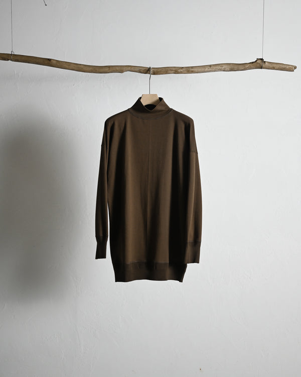 INTERLOCK / MIL MOCK NECK LONG SLEEVE