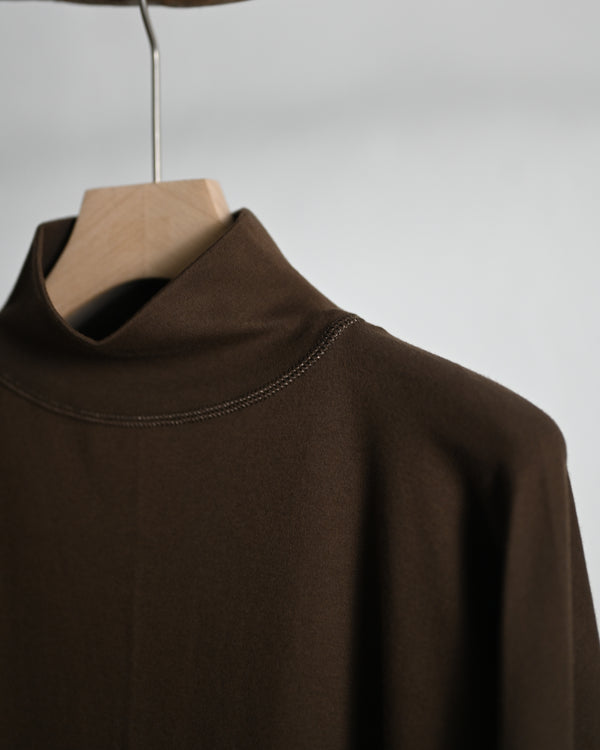 INTERLOCK / MIL MOCK NECK LONG SLEEVE