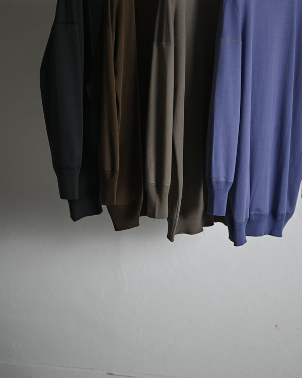 INTERLOCK / MIL MOCK NECK LONG SLEEVE