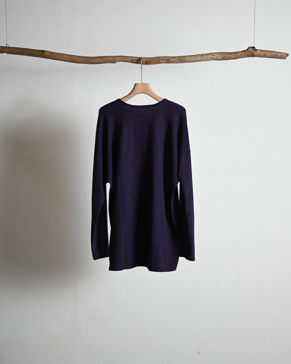 RUSTIC JERSEY / CREW NECK LONG SLEEVE