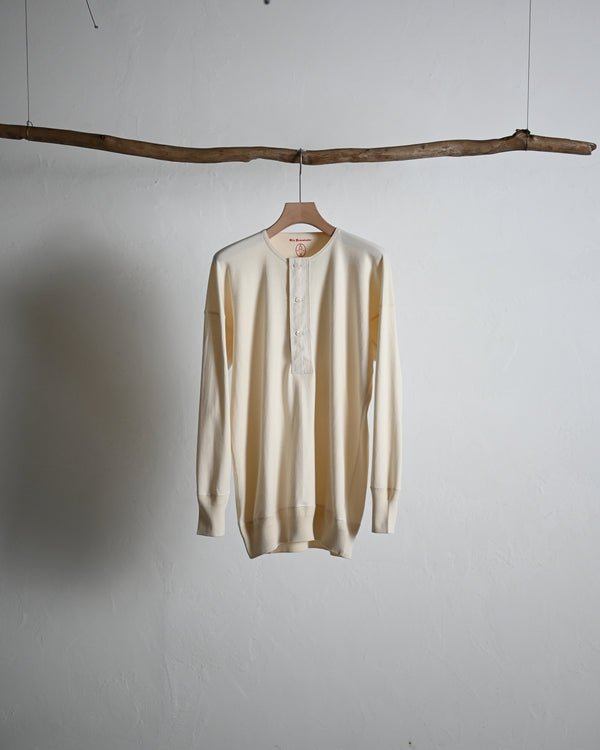 INTERLOCK / HENLEY NECK LONG SLEEVE