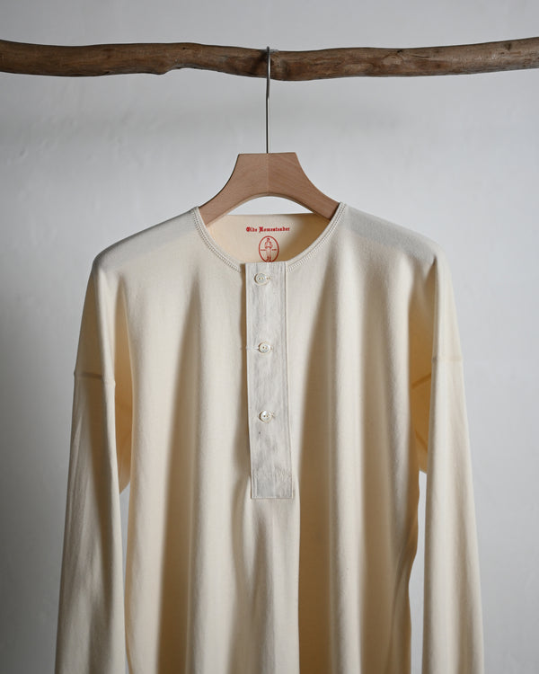 INTERLOCK / HENLEY NECK LONG SLEEVE