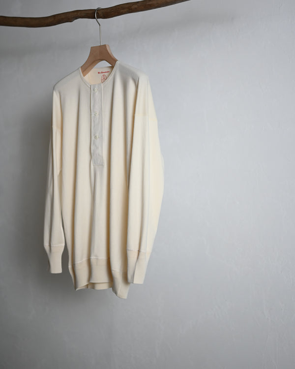 INTERLOCK / HENLEY NECK LONG SLEEVE