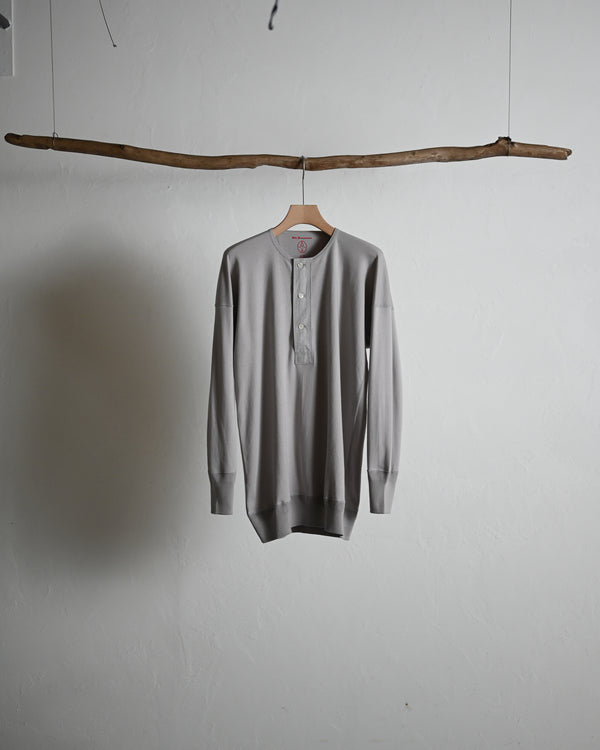 INTERLOCK / HENLEY NECK LONG SLEEVE
