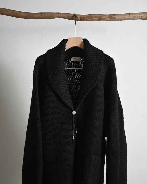 hand knit cardigan