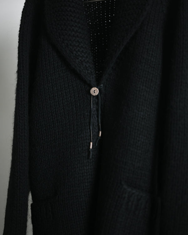 hand knit cardigan
