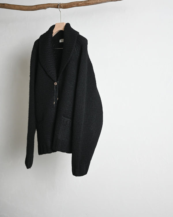 hand knit cardigan
