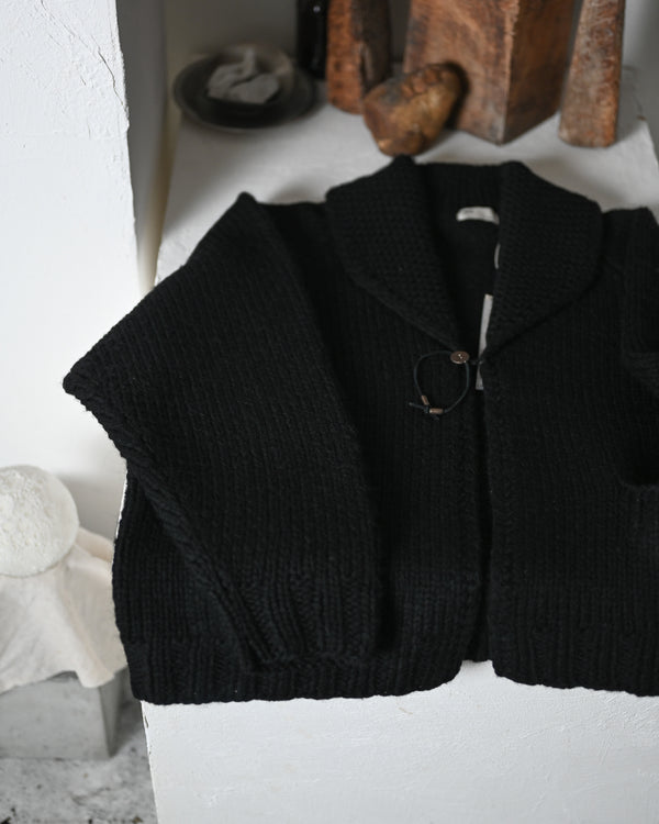 hand knit cardigan