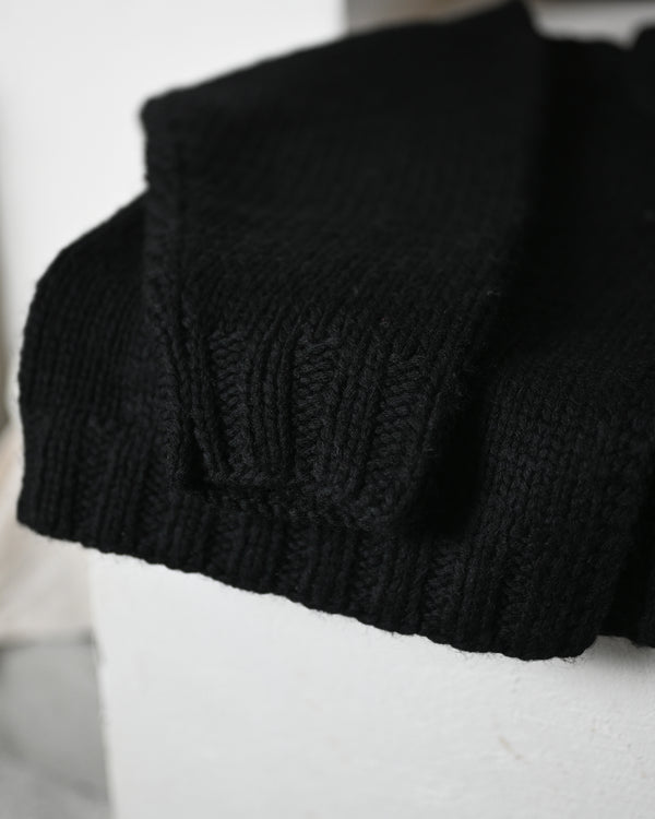 hand knit cardigan