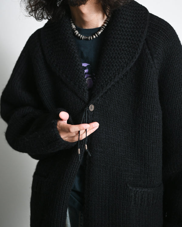 hand knit cardigan