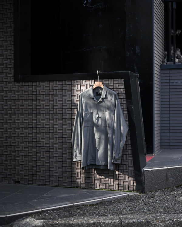 WOOL SHIRT, HERRING BONE