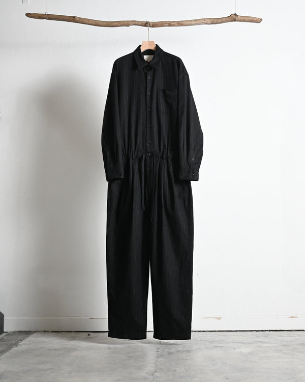 JUMP SUIT, soft twist gabardine