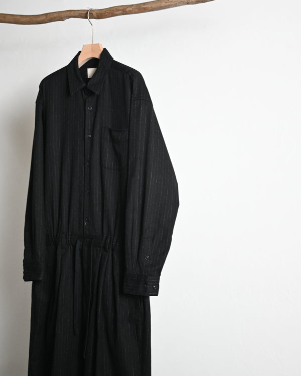 JUMP SUIT, soft twist gabardine