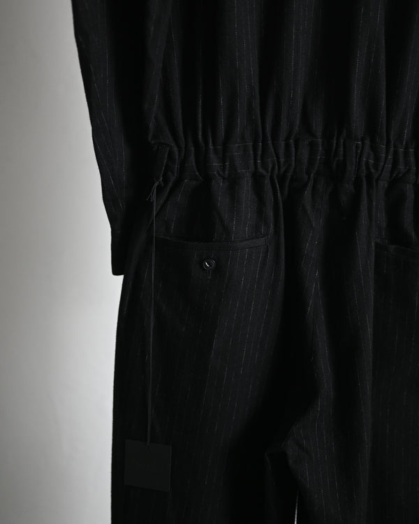JUMP SUIT, soft twist gabardine