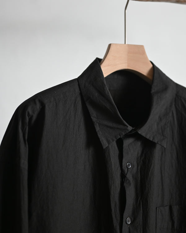 REGULAR COLLAR SHIRT, natural garment dye