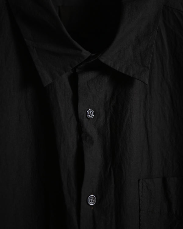 REGULAR COLLAR SHIRT, natural garment dye