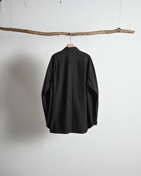 REGULAR COLLAR SHIRT, natural garment dye