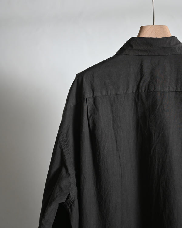 REGULAR COLLAR SHIRT, natural garment dye