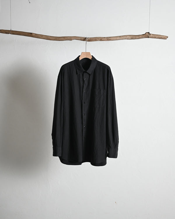 REGULAR COLLAR SHIRT, garment dye