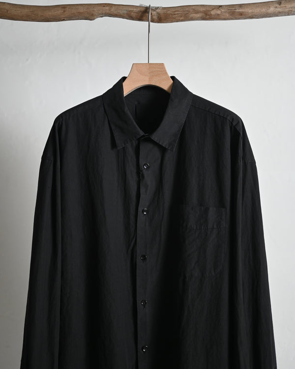 REGULAR COLLAR SHIRT, garment dye