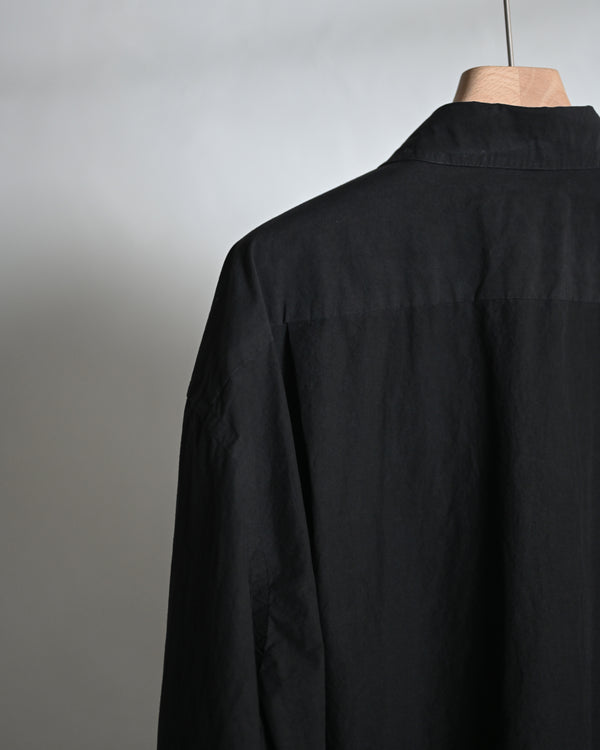REGULAR COLLAR SHIRT, garment dye