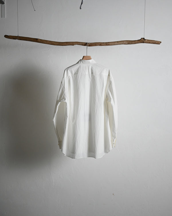 REGULAR COLLAR SHIRT, garment dye
