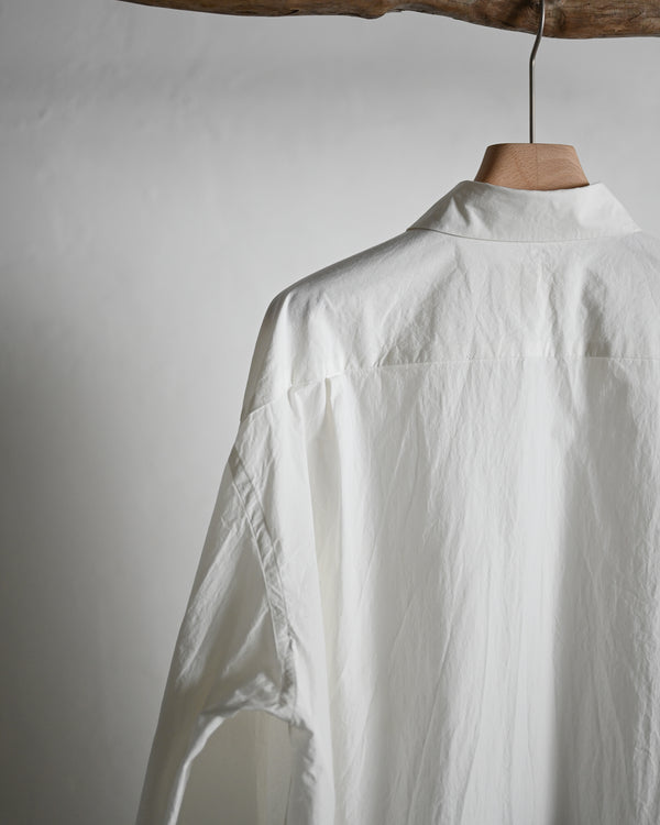 REGULAR COLLAR SHIRT, garment dye